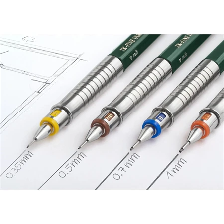 Nyomósirón Faber-Castell 0,35mm TK-FINE Vario L indigókék testszín