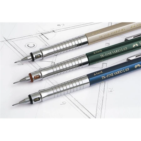 Nyomósirón Faber-Castell 0,35mm TK-FINE Vario L indigókék testszín