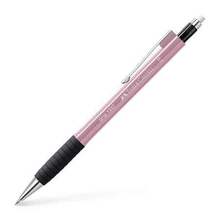 Nyomósirón Faber-Castell Grip 0,7 1347 rózsa testszín