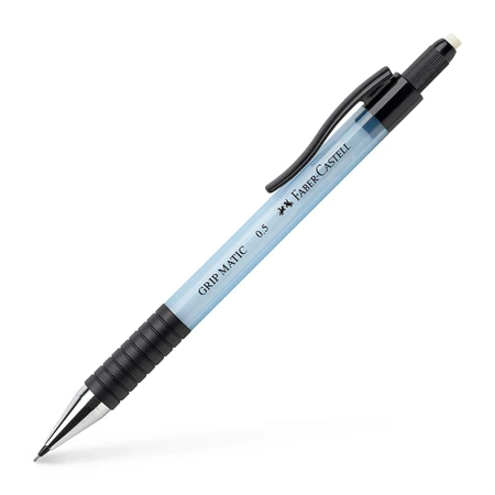 Nyomósirón Faber-Castell Grip Matic 0,5 1375 égkék