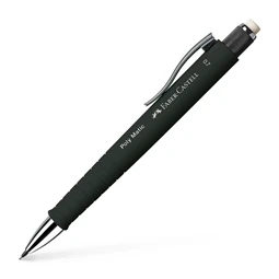 Nyomósirón Faber-Castell Poly Matic 0,7 fekete testszin