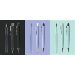 Nyomósirón Faber-Castell Poly Matic 0,7 fekete testszin