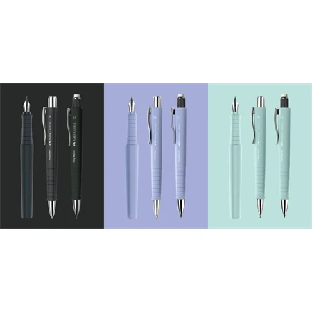 Nyomósirón Faber-Castell Poly Matic 0,7 karibkék testszin