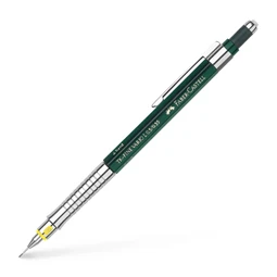 Nyomósirón Faber-Castell 0,35mm TK-FINE Vario L sötétzöld testszín