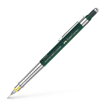Nyomósirón Faber-Castell 0,35mm TK-FINE Vario L sötétzöld testszín