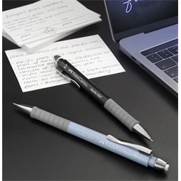 Nyomósirón Faber-Castell Apolló 0,7 2327 égkék, ergonómikus kialakítás