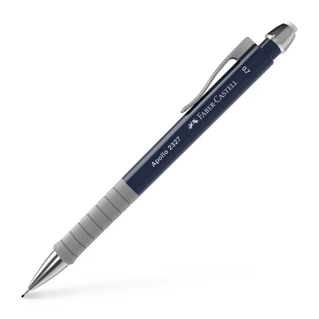 Nyomósirón Faber-Castell Apolló 0,7 2327 fekete, ergonómikus kialakítás