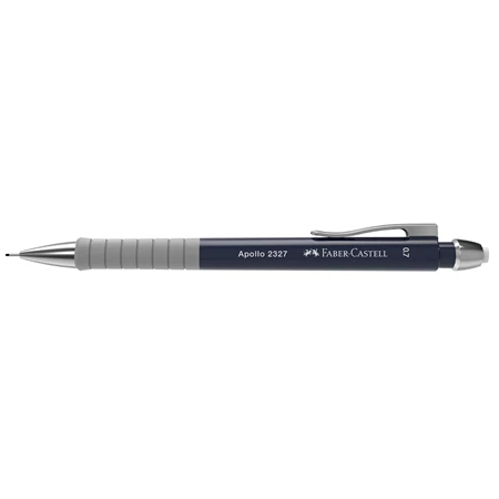 Nyomósirón Faber-Castell Apolló 0,7 2327 sötétkék, ergonómikus kialakítás