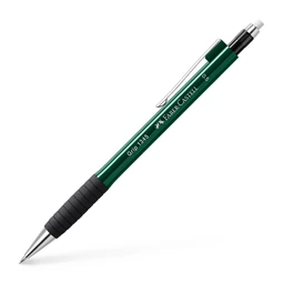 Nyomósirón Faber-Castell Grip 0,5 1345 metál zöld