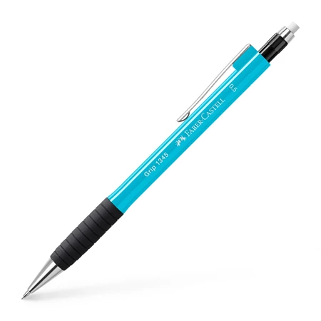 Nyomósirón Faber-Castell Grip 0,5 1345 Világoskék