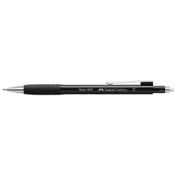 Nyomósirón Faber-Castell Grip 0,7 1347 Metál fekete