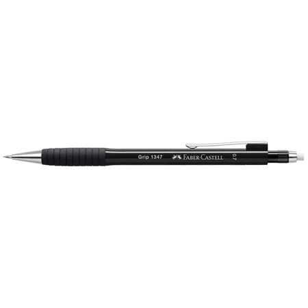 Nyomósirón Faber-Castell Grip 0,7 1347 Metál fekete