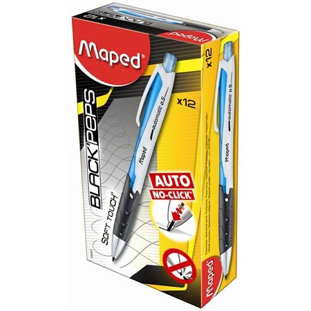 Nyomósirón MAPED 0,5 mm Black`Peps kék
