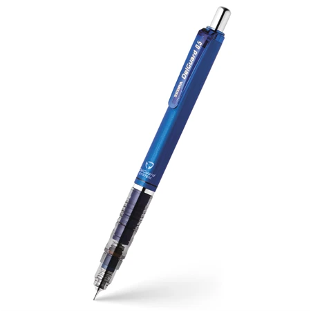 Nyomósiron ZEBRA DelGuard Mechanical 0,7mm kék