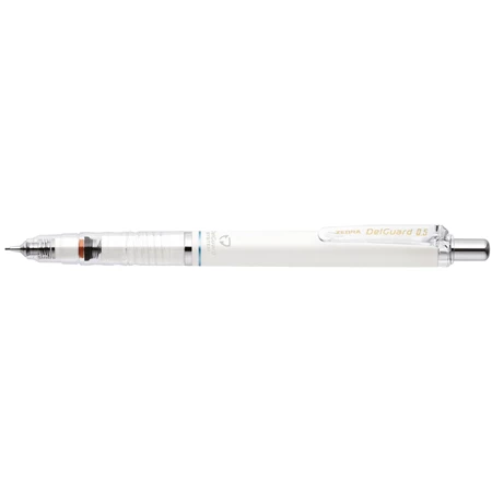 Nyomósiron ZEBRA DelGuard Mechanical 0,5mm fehér test