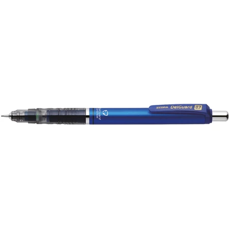 Nyomósiron ZEBRA DelGuard Mechanical 0,7mm kék