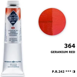 Olajfesték MASTER CLASS 46ml, Geranium red 364
