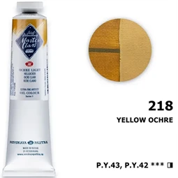 Olajfesték MASTER CLASS 46ml, Yellow ochre 218