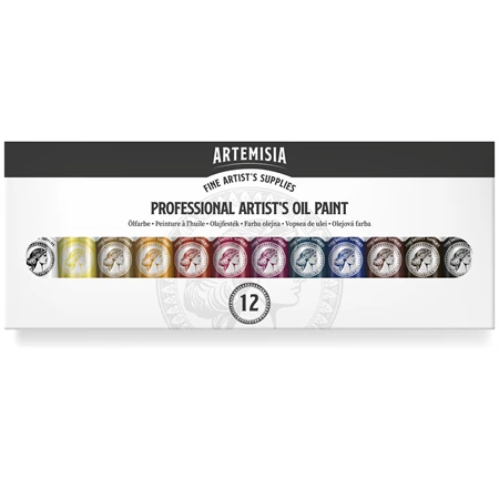 Olajfesték PENTART ARTEMISIA művészfesték szett 12 x 20 ml