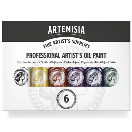 Olajfesték PENTART ARTEMISIA művészfesték szett 6 x 20 ml
