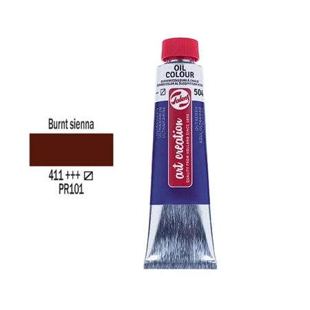 Olajfesték TALENS ART CREATION 40ml, Burnt Sienna 411