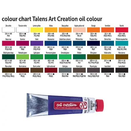 Olajfesték TALENS ART CREATION 40ml, Carmine 318