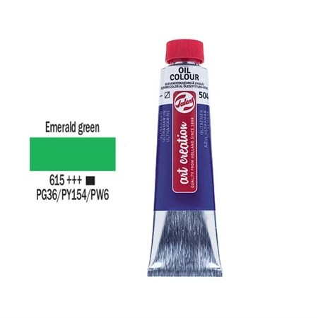 Olajfesték TALENS ART CREATION 40ml, Emerlad Green 615