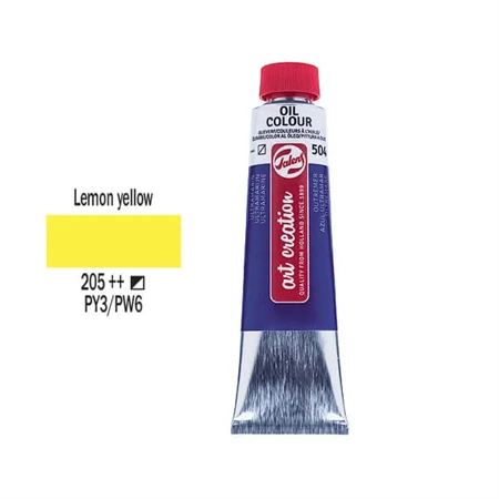 Olajfesték TALENS ART CREATION 40ml, Lemon Yellow 205