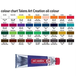 Olajfesték TALENS ART CREATION 40ml, Lemon Yellow 205