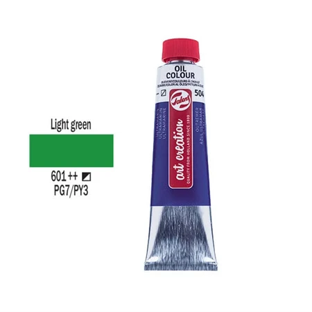 Olajfesték TALENS ART CREATION 40ml, Light Green 601