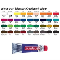 Olajfesték TALENS ART CREATION 40ml, Light Green 601