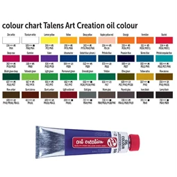 Olajfesték TALENS ART CREATION 40ml, Light Oxide Red 339