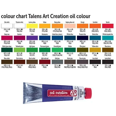 Olajfesték TALENS ART CREATION 40ml, Raw Umber 408