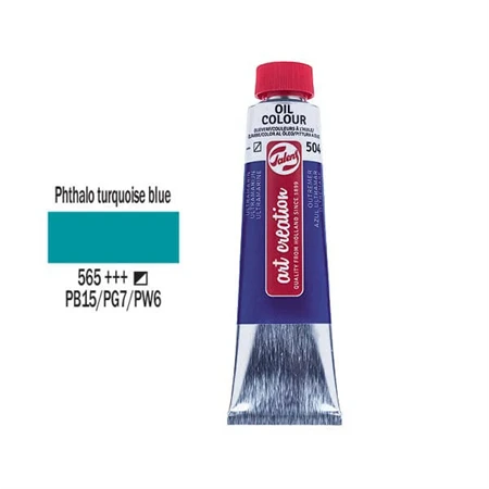 Olajfesték TALENS ART CREATION 40ml, Turquoise Blue 565