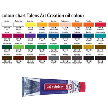 Olajfesték TALENS ART CREATION 40ml, Turquoise Blue 565