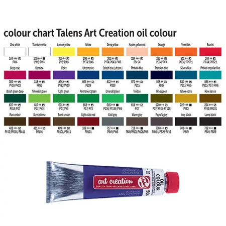 Olajfesték TALENS ART CREATION 40ml, Ultramarine kék 504