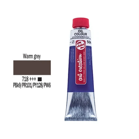 Olajfesték TALENS ART CREATION 40ml, Warm Grey 718