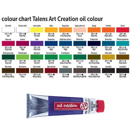 Olajfesték TALENS ART CREATION 40ml, Yellow 200