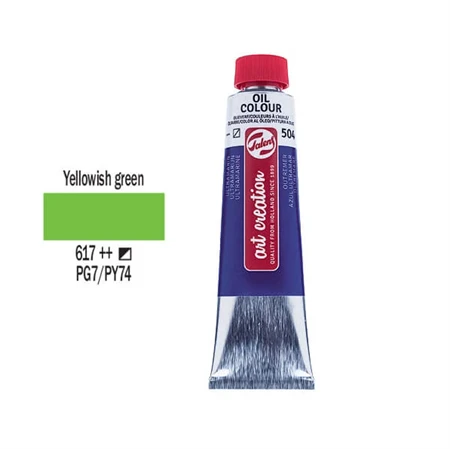 Olajfesték TALENS ART CREATION 40ml, Yellowish Green 617