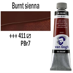 Olajfesték TALENS, VAN GOGH 40ml, Burnt sienna 411