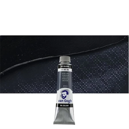 Olajfesték TALENS, VAN GOGH 40ml, Paynes grey 708