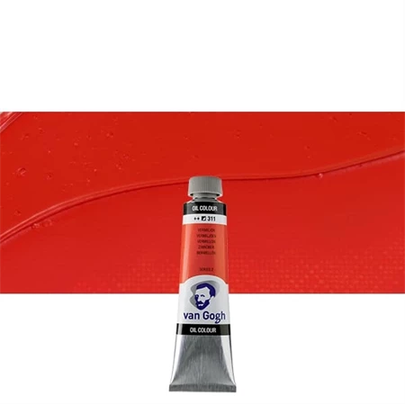 Olajfesték TALENS, VAN GOGH 40ml, Vermilion 311