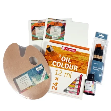 Olajfesték festőcsomag Talens Art Creation 24x12ml festék kiegészítőkkel
