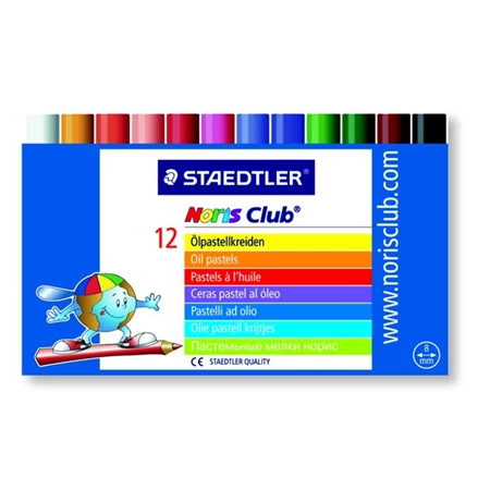 Olajpasztell készlet 12db-os STAEDTLER Noris Club