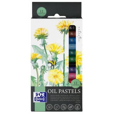 Olajpasztell készlet 12db-os OXFORD