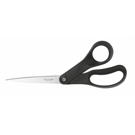 Olló FISKARS általános, 21 cm, Essential, fekete