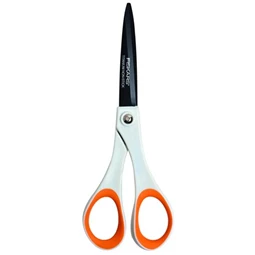 Olló FISKARS általános, 17 cm, tapadásmentes, Non-Stick, fehér