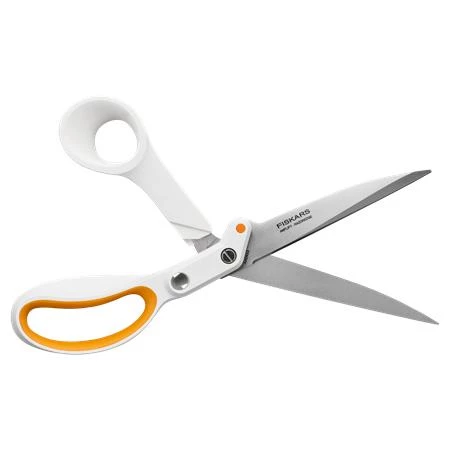 Olló FISKARS szabó, 24 cm, Amplify, fehér
