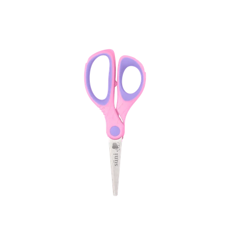 Olló ICO SÜNI 13,5 cm hegyes vágóél végződésű, ergonomikus vegyes színekben