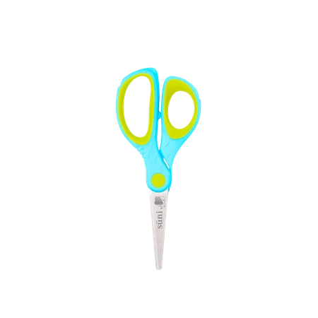 Olló ICO SÜNI 13,5 cm hegyes vágóél végződésű, ergonomikus vegyes színekben